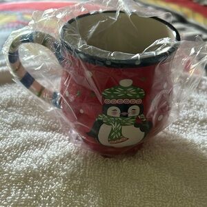 Penguin Christmas mug